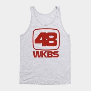 TV 48 Red Tank Top